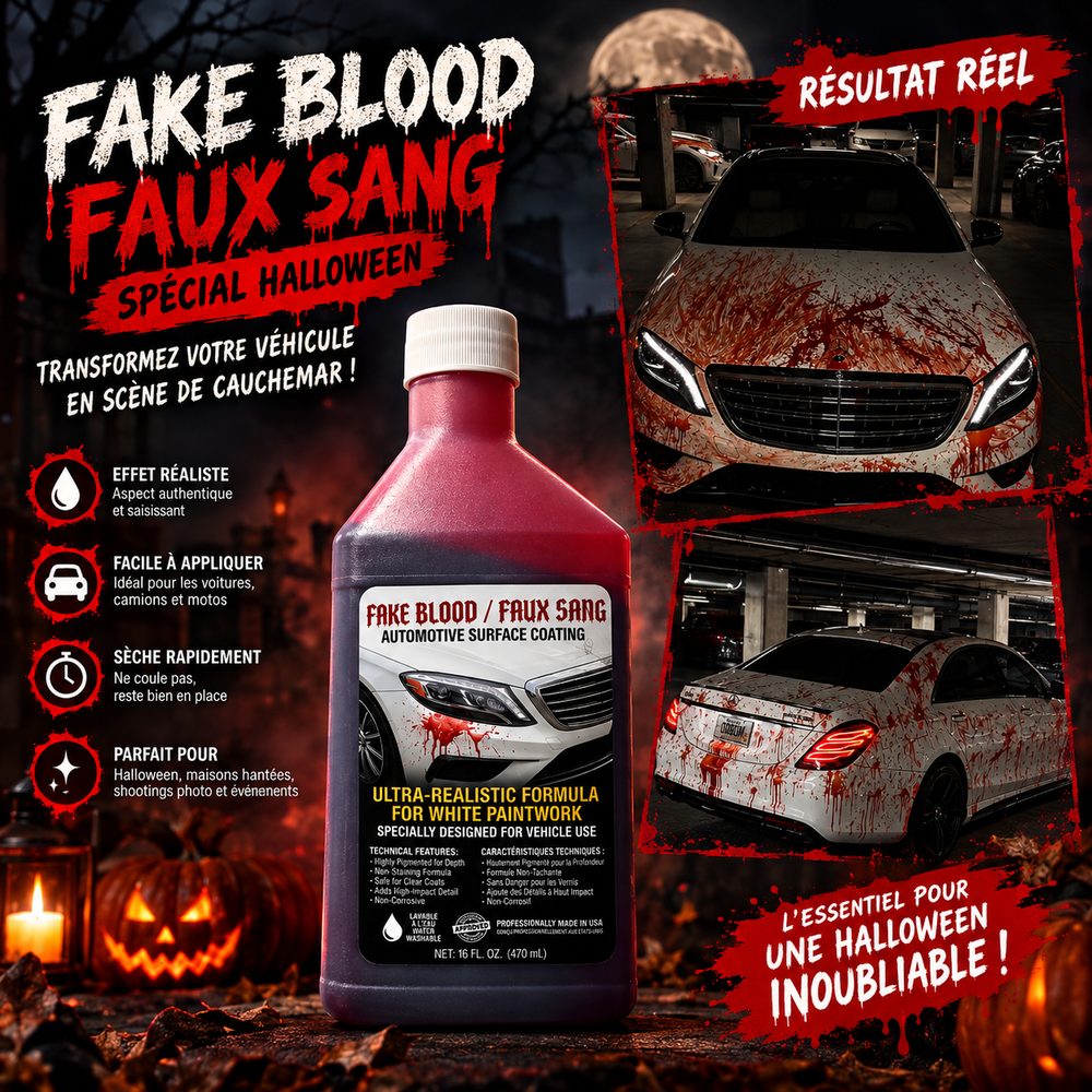 Faux sang pour carrosserie 470 ml